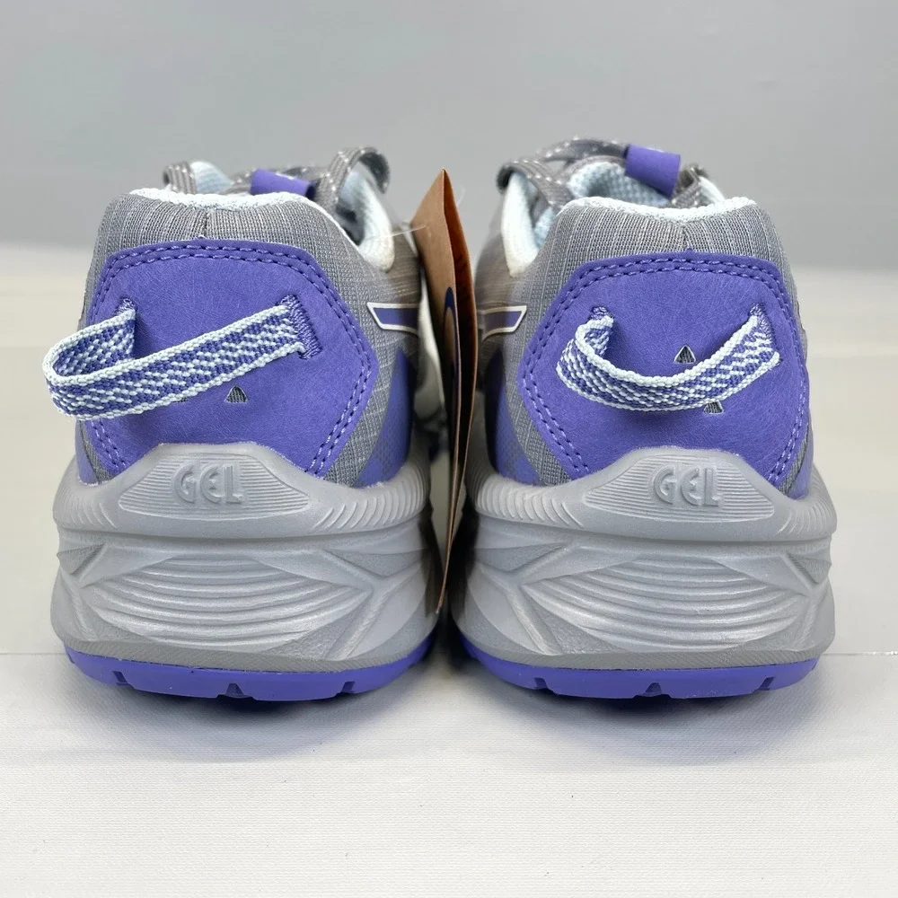 ASICS Gel-Venture 10 Trail Running Shoes Womens Size 5 Gray Purple Sneakers